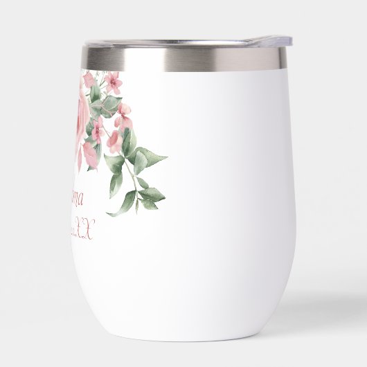 Grandma Year Established Custom Pink Roses  (Links)