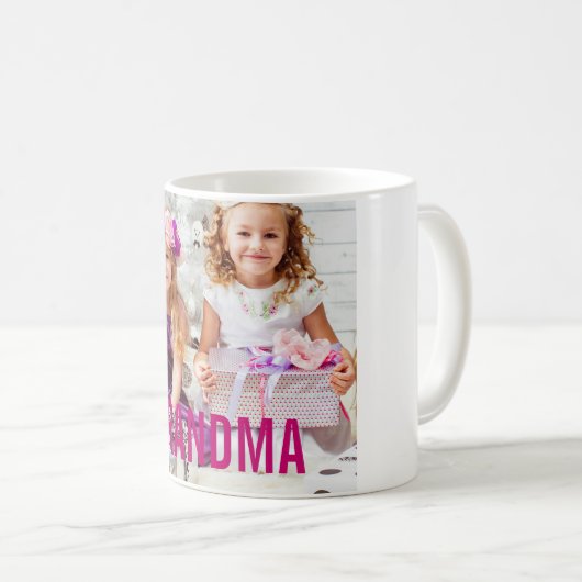 Grandma Your Kinder Photo Mok (Voorkant rechts)