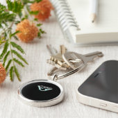 Grandma Zombie Hand Heart Halloween Costume Famili Sleutelhanger (Zijkant)