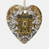 Grandmarch-monogram Keramisch Ornament (Rechts)