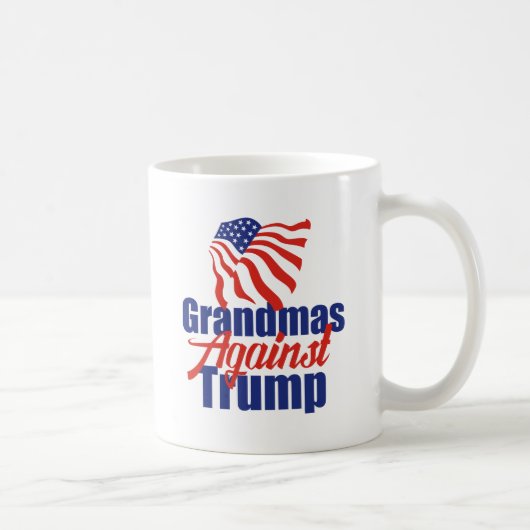 Grandmas against Trump Koffiemok (Rechts)