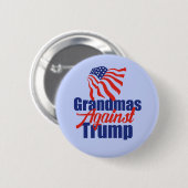 Grandmas against Trump Ronde Button 5,7 Cm (Voorkant /achterkant)