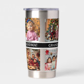 Grandma's Angels | 8 Photo Template Geïsoleerde Drinkbeker (Rechts)