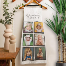 Grandma's Angels Custom Six Photo Template