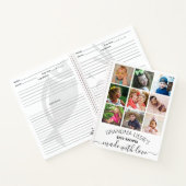 Grandma's Best Recipes Cookbook 10 Photo Collage Notitieboek (Binnen)
