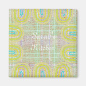 Grandma's Boho Cabin Kitchen Magneet (Voorkant)