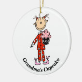  Grandma's Cupcake Ornament (Links)
