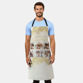 Grandma's Custom Elegant Christmas Photo Collage Schort (Gedragen)