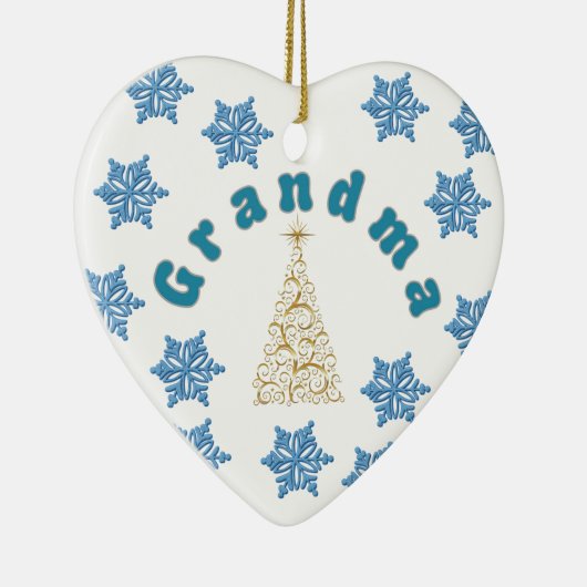 Grandma's Custom Photo Ornament (Rechts)