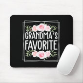 Grandma's Favorite Grandparent Granhild Humor Flor Muismat (Met muis)