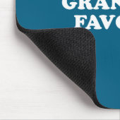 Grandmas Favorite Granhild Funny Grandson Granddau Muismat (Hoek)