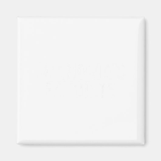 Grandma's Favorite  Magneet (Voorkant)