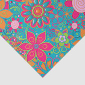 Grandma's Garden-TISSUE WRAPPING PAPER 05 Tissuepapier (Detail)