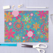 Grandma's Garden-TISSUE WRAPPING PAPER 05 Tissuepapier (Craft)