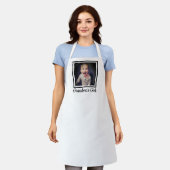 Grandmas Girl Custom Photo Cooking Schort (Gedragen)