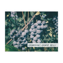 Grandma's Grape Jelly Recipe Paarse Grapes Jam