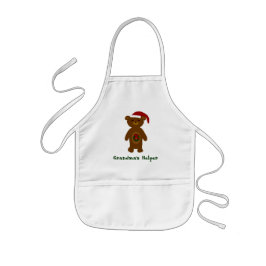 Grandma's Helper Christmas Apron - Kids' Apron Kinder Schort