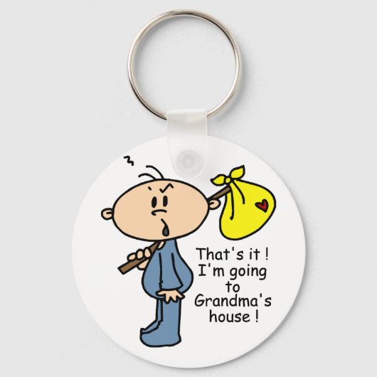 Grandma's House Baby (BLUE) Sleutelhanger (Voorkant)