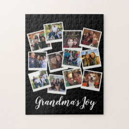 Grandma's Joy Photo Lijst Collage Modern Trendy Legpuzzel