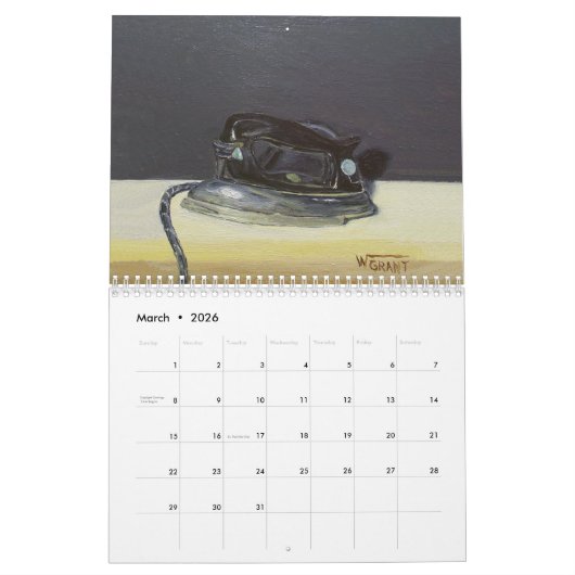 Grandma's Keepsakes Kalender (Mar 2026)