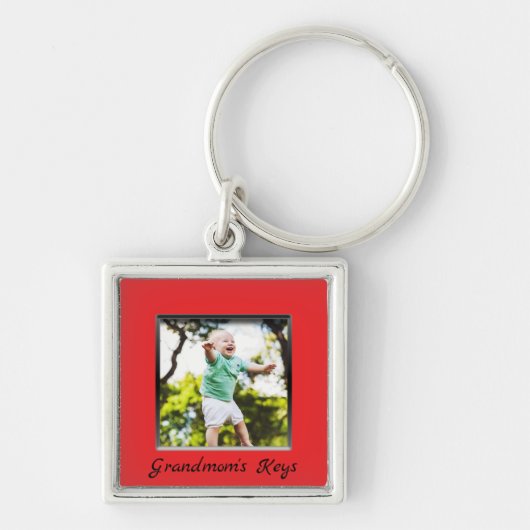 Grandma's Key Photo Sleutelhanger (Voorkant)