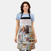 Grandma's Kitchen | 8 Foto gepersonaliseerd Schort (Gedragen)