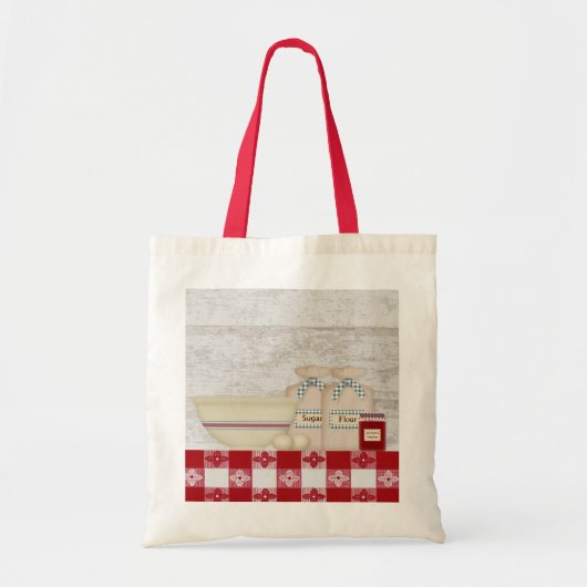 Grandma's Kitchen Canvas tas (Voorkant)