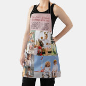 Grandma's Kitchen | Collage foto's in kleurenblok Schort (Insitu)