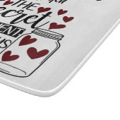 Grandma's Kitchen | Geheime Ingrediënt is liefde Snijplank (Hoek)