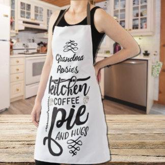Grandma's Kitchen | Gepersonaliseerde koffie-bijen Schort