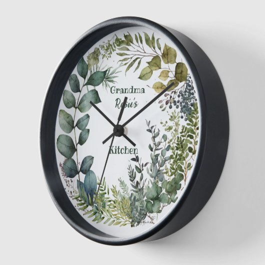 Grandma's Kitchen | Gepersonaliseerde Waterverf Wr (Hoek)