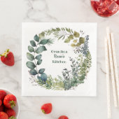 Grandma's Kitchen | Gepersonaliseerde Waterverf Wr Servet (Insitu)