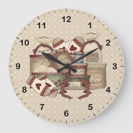 Grandmas Kitchen Grote Klok (Voorkant)