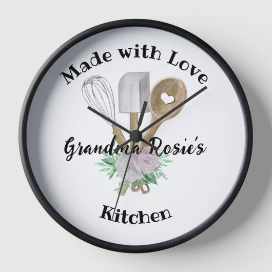 Grandma's Kitchen | Made with Love Personalized (Voorkant)