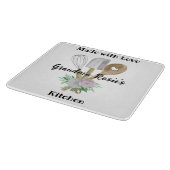 Grandma's Kitchen | Made with Love Personalized Snijplank (Hoek)