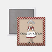 Grandma's Kitchen Magnet (Voorkant / Achterkant)