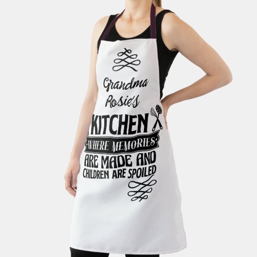 Grandma's Kitchen | Memories Made Children Spoiled Schort (Insitu)