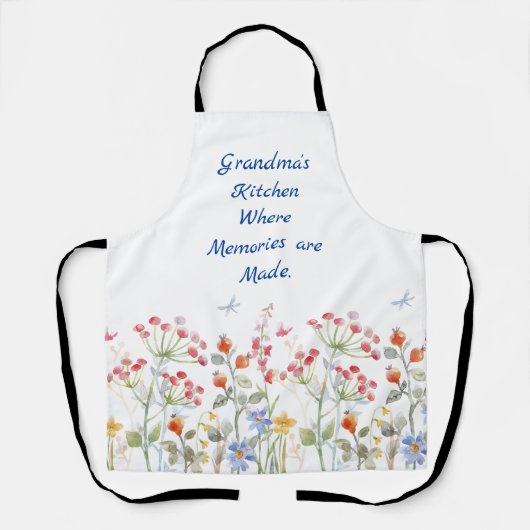 Grandma's Kitchen Schort (Voorkant)