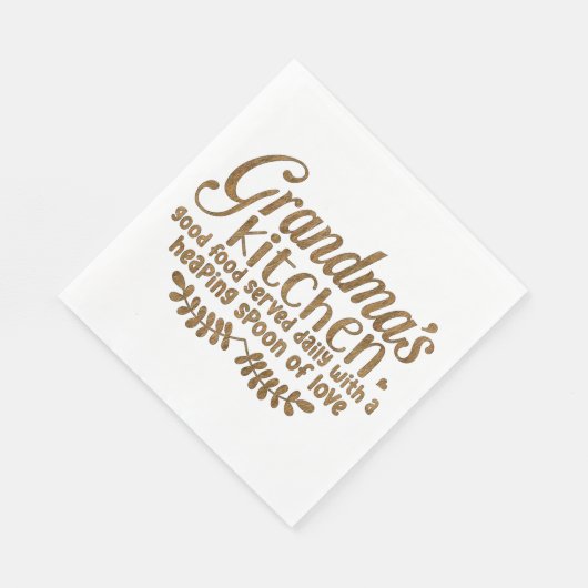Grandma's Kitchen Servet (Hoek)