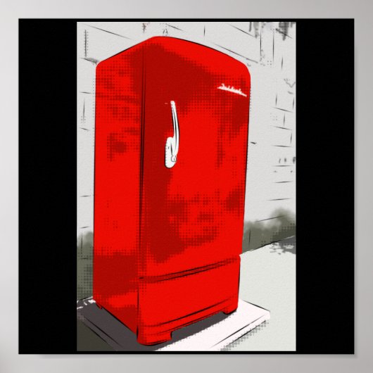 Grandma's koelkast poster (Voorkant)