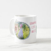 Grandma's Little Angels Custom Photo Coffee Mok (Voorkant links)