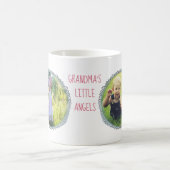 Grandma's Little Angels Custom Photo Coffee Mok (Center)