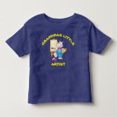 Grandmas Little Artist Kinder Shirts (Voorkant)