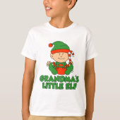 Grandma's Little Elf T-shirt (Voorkant)
