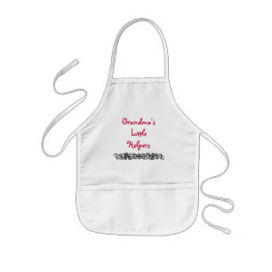 Grandma's Little Helpers Apron Kinder Schort