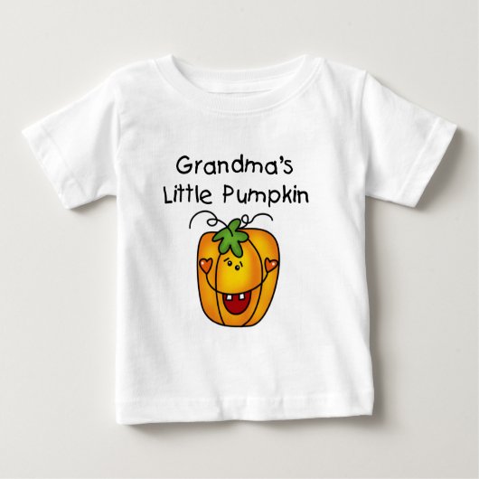 Grandma's Little Pumpkin T-shirts en giften (Voorkant)