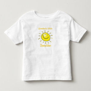 Grandma's Little Sunshine Cute Kinder Quote Kinder Shirts