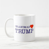 Grandmas Love Trump Koffiemok (Links)