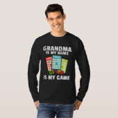 Grandmas Lucky Bingo Player Love Caller Card T-shirt (Voorkant volledig)