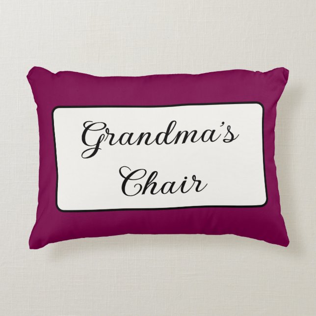 Grandma's Message Pillows Accent Kussen (Voorkant)